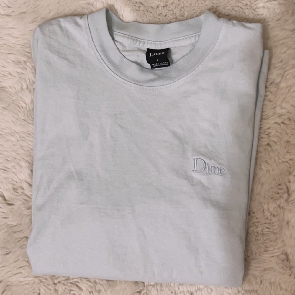 Dime Light Blue Tee